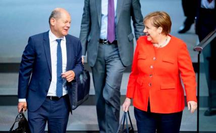 Ну ее, Меркель — немцам милее «тряпка Шольц»