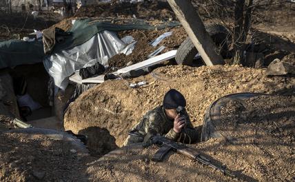 Разведка: украинские солдаты начали бомбить друг друга