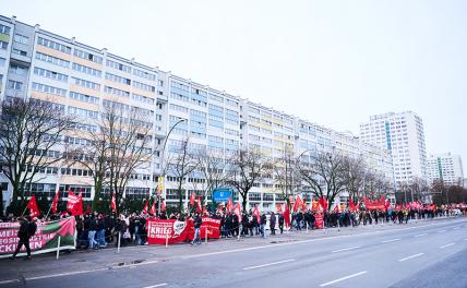 Немцы организовали пикет против антироссийской политики Запада
