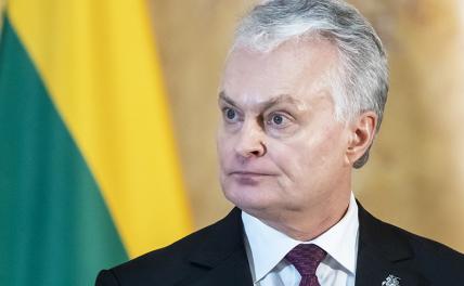 Президент Литвы Науседа призвал Запад переступить красные линии